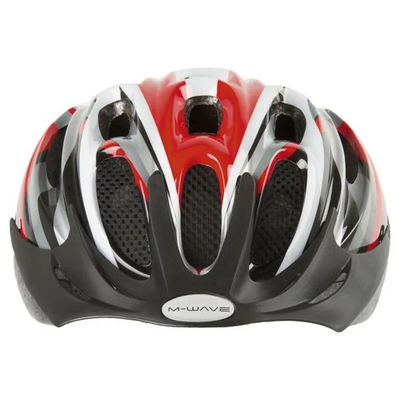 M-Wave Acive Red Helmet Size Medium-1